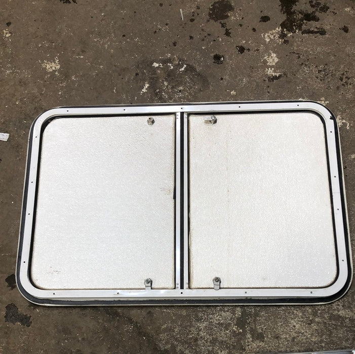Used RV Radius Battery / Propane Cargo Door 24 x 36