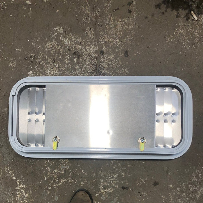 Used RV Radius Battery / Propane Cargo Door 25 3/4 x 10 3/4