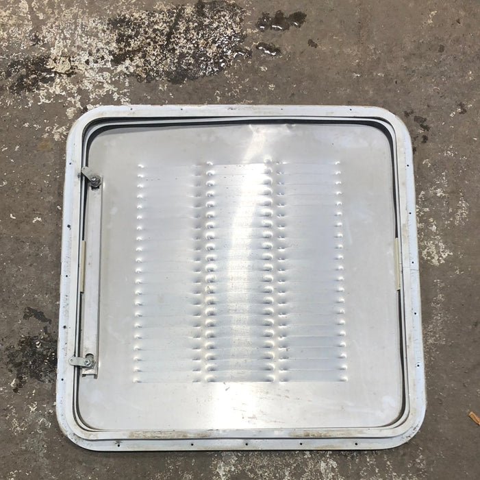 Used RV Radius Battery / Propane Cargo Door 26 x 26