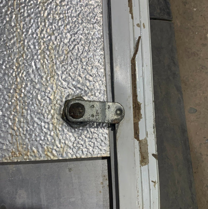 Used RV Radius Battery / Propane Cargo Door 29 3/4" X 25 7/8" X 1/2"D
