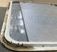 Used RV Radius Battery / Propane Cargo Door 29 3/4" X 25 7/8" X 1/2"D - Young Farts RV Parts
