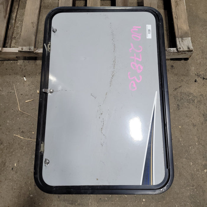 Used RV Radius Battery / Propane Cargo Door 40 x 26