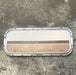 Used RV Radius Cargo / compartment Door 11 1/2 x 29 1/2 - Young Farts RV Parts
