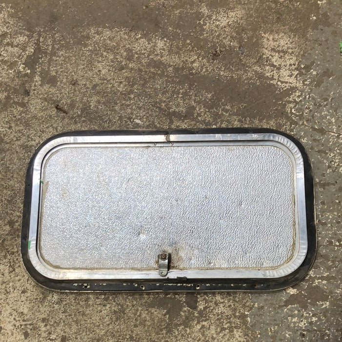 Used RV Radius Cargo / compartment Door 11 x 19 3/4