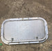 Used RV Radius Cargo / compartment Door 19 3/4 x 10 3/4 - Young Farts RV Parts