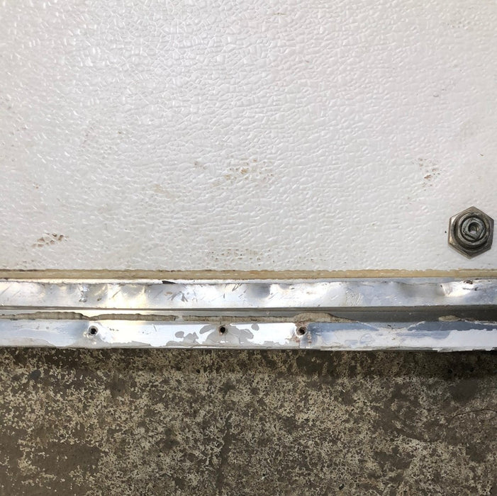Used RV Radius Cargo / compartment Door 19 3/4 x 10 3/4
