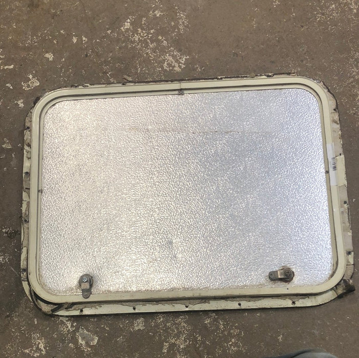 Used RV Radius Cargo / compartment Door 24 x 18 - Young Farts RV Parts