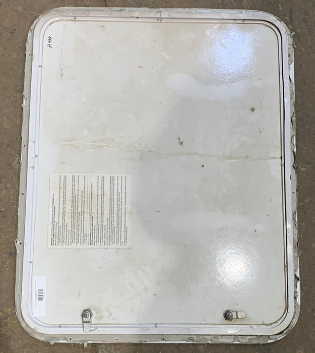 Used RV Radius Cargo / compartment Door 29 3/4" x 23 7/8" x 3/4"