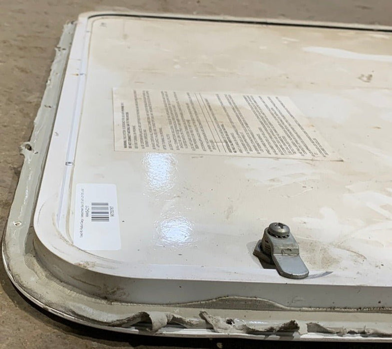 Used RV Radius Cargo / compartment Door 29 3/4" x 23 7/8" x 3/4"