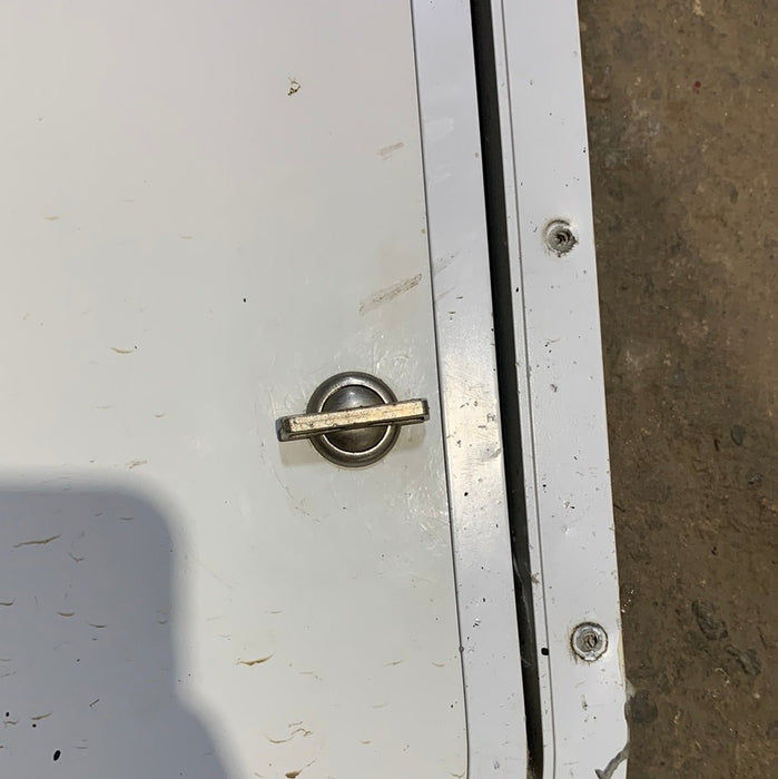 Used RV Radius Cargo / compartment Door 29 3/4" x 23 7/8" x 3/4"