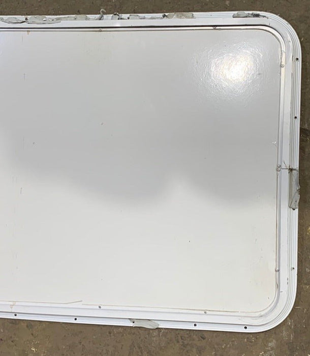Used RV Radius Cargo / compartment Door 29 3/4" x 23 7/8" x 3/4"
