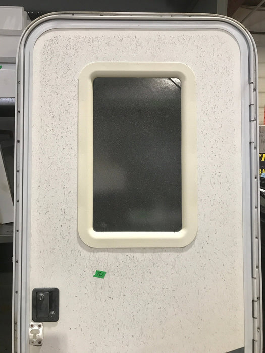 Used RV Radius Corner Entry Door 29 1/2" W x 70" H