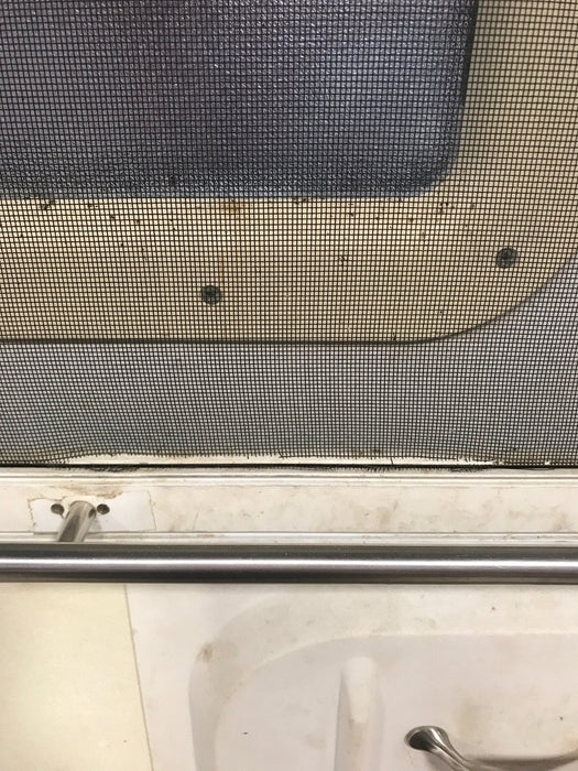 Used RV Radius Corner Entry Door 29 1/2" W x 71 1/2" H