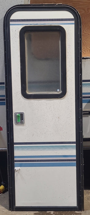 Used RV Radius Entry Door 23 1/2" W x 70 1/8" H