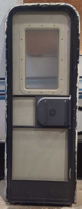 Used RV Radius Entry Door 23 1/2" W x 70 1/8" H