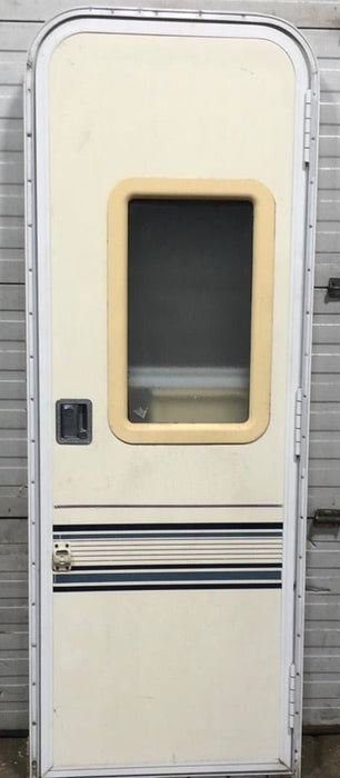 Used Rv Radius Entry Door 24 1/4 x 71