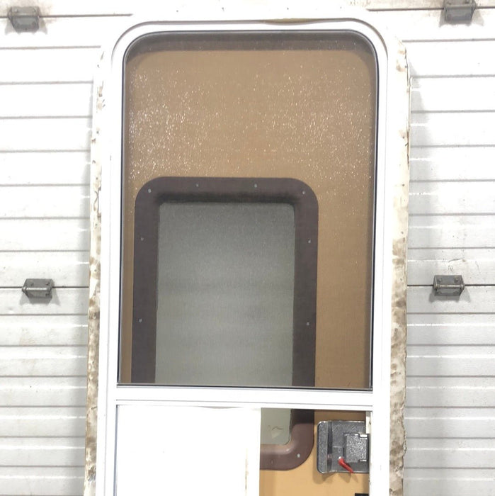 Used Rv Radius Entry Door 24 1/4 x 71