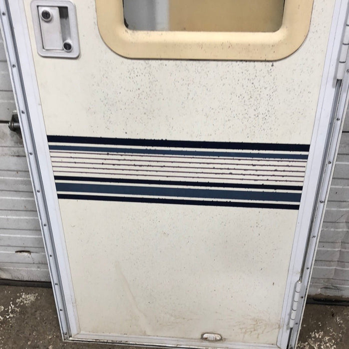Used Rv Radius Entry Door 24 1/4 x 71