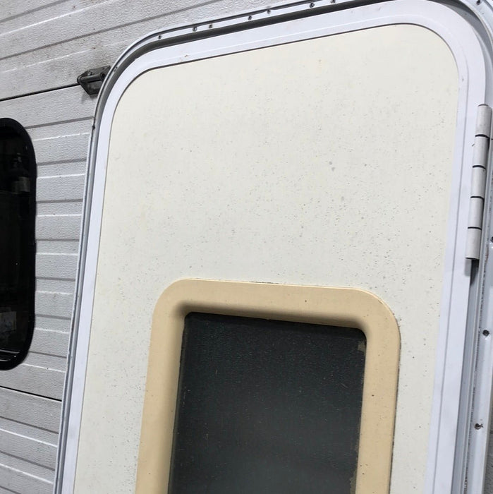 Used Rv Radius Entry Door 24 1/4 x 71