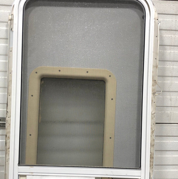 Used Rv Radius Entry Door 24 1/4 x 71