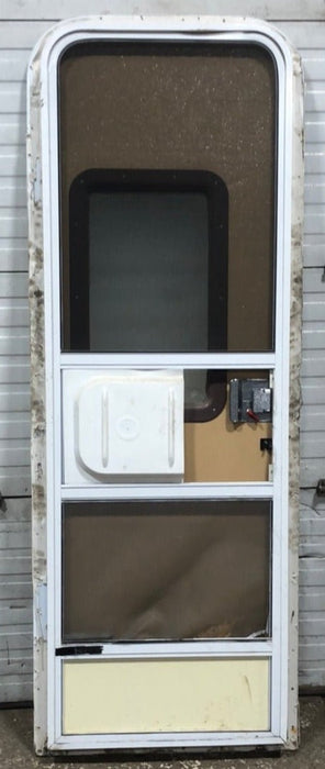 Used Rv Radius Entry Door 24 1/4 x 71