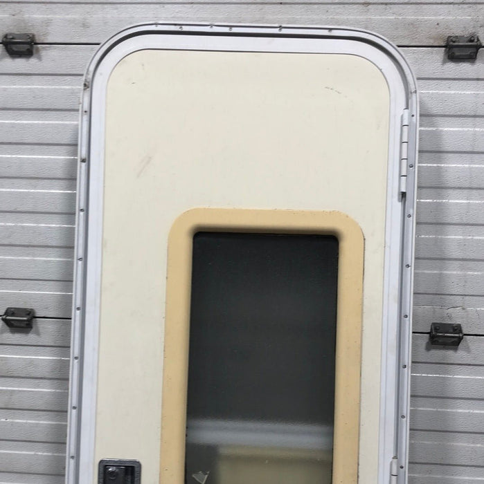 Used Rv Radius Entry Door 24 1/4 x 71