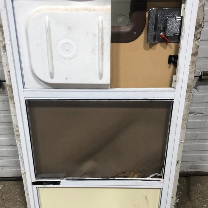 Used Rv Radius Entry Door 24 1/4 x 71