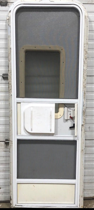 Used Rv Radius Entry Door 24 1/4 x 71