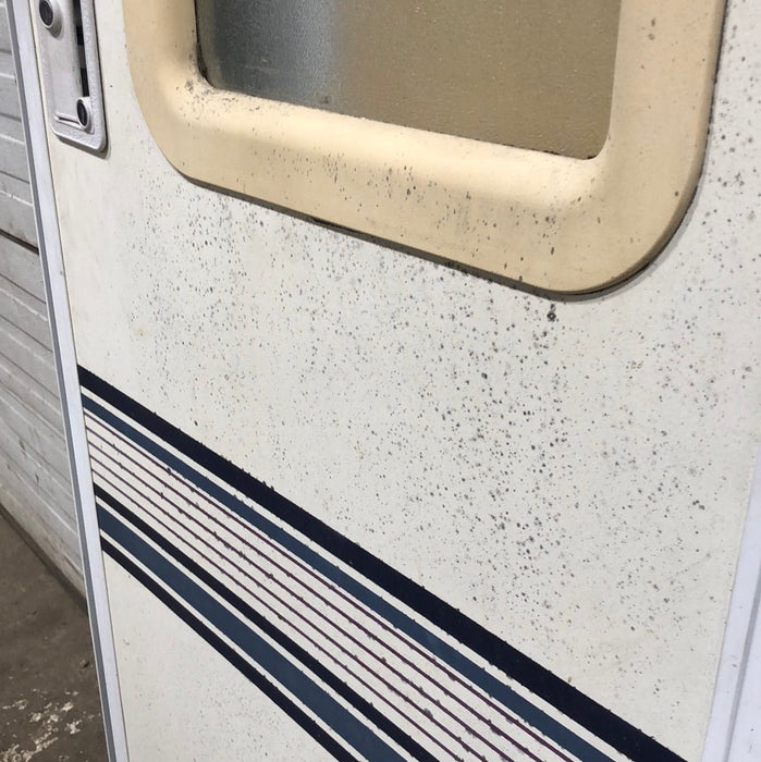 Used Rv Radius Entry Door 24 1/4 x 71