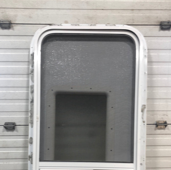 Used RV Radius Entry Door 24 x 69 1/2 Amerimax