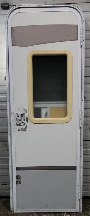 Used RV Radius Entry Door 24 x 69 1/2 Amerimax