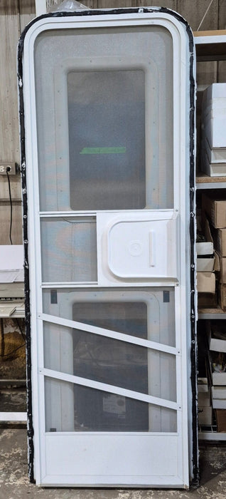Used RV Radius Entry Door 24" x 72"