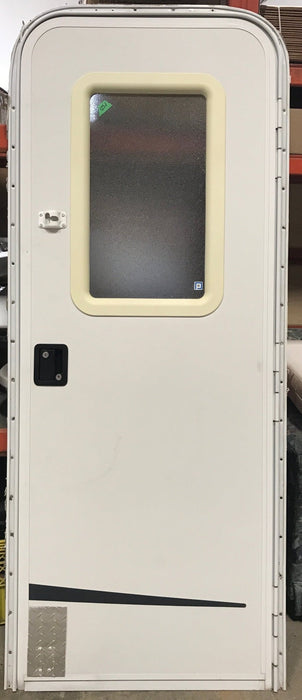 Used RV Radius Entry Door 25 1/2" W x 68 1/2" H
