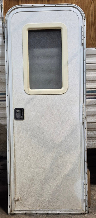 Used RV Radius Entry Door 25 1/2" x 71 3/8"