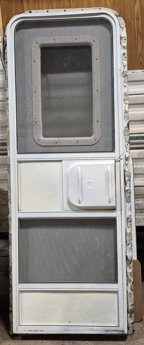 Used RV Radius Entry Door 25 1/2" x 71 3/8"
