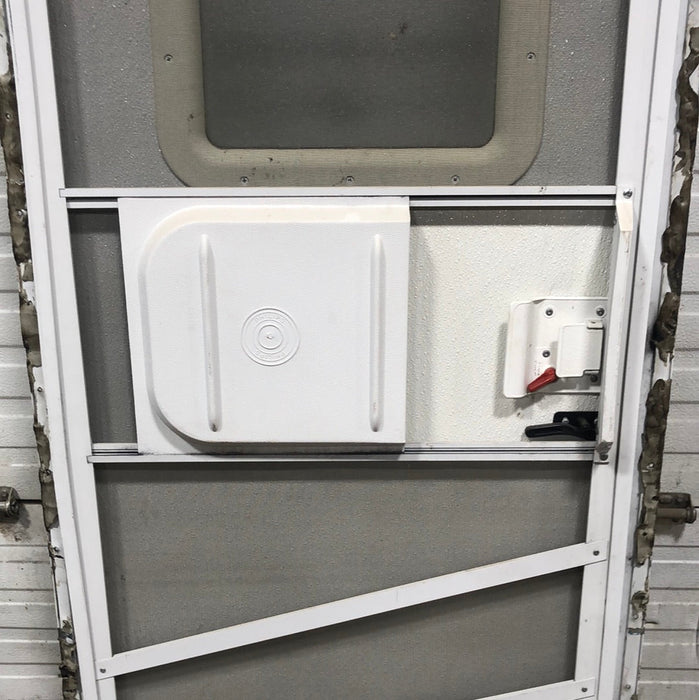 Used Rv Radius Entry Door 25 1/2 x 72 1/2