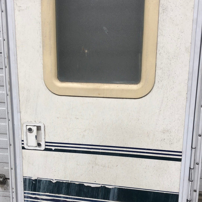 Used Rv Radius Entry Door 25 1/2 x 72 1/2