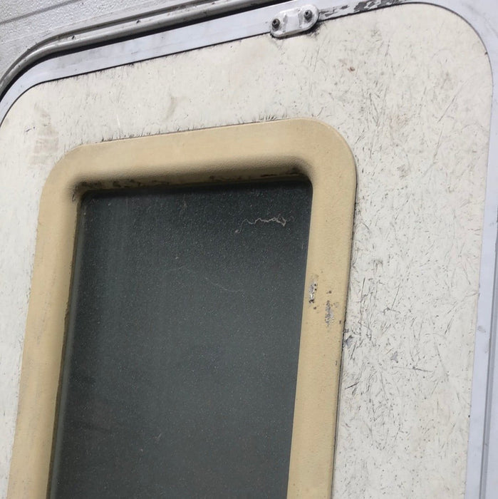 Used Rv Radius Entry Door 25 1/2 x 72 1/2