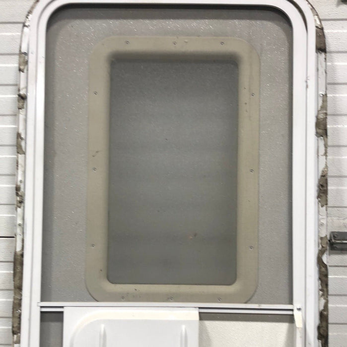 Used Rv Radius Entry Door 25 1/2 x 72 1/2