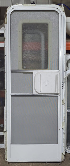 Used RV Radius Entry Door 25 1/2" X 72"