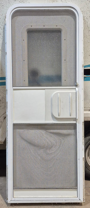 Used RV Radius Entry Door 25 3/4" W x 67 3/4" H