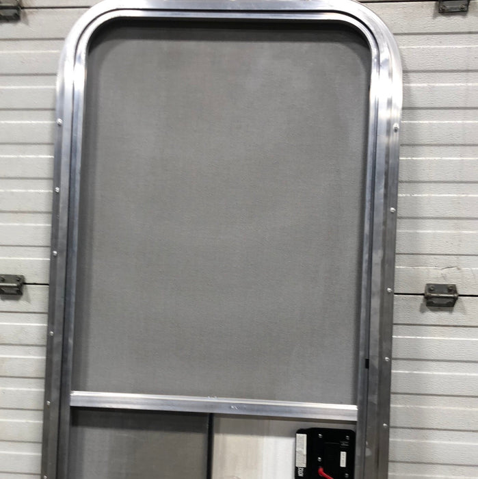 Used Rv Radius Entry Door 25 3/4 x 71 1/2 2016 Forrest River V000290171