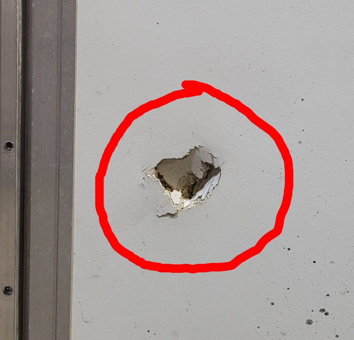 Used RV Radius Entry Door 25 5/8" W x 71 1/2" H