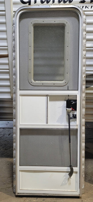 Used RV Radius Entry Door 25 5/8" W x 71 1/2" H