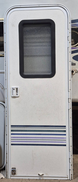 Used RV Radius Entry Door 25 5/8" W x 71 7/8" H