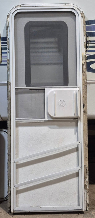 Used RV Radius Entry Door 25 5/8" W x 71 7/8" H