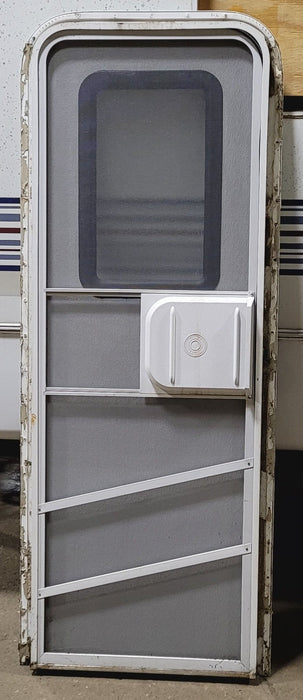 Used RV Radius Entry Door 25 5/8" W x 72" H