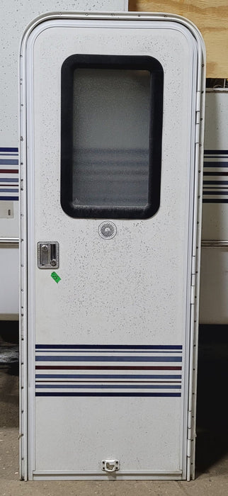 Used RV Radius Entry Door 25 5/8" W x 72" H