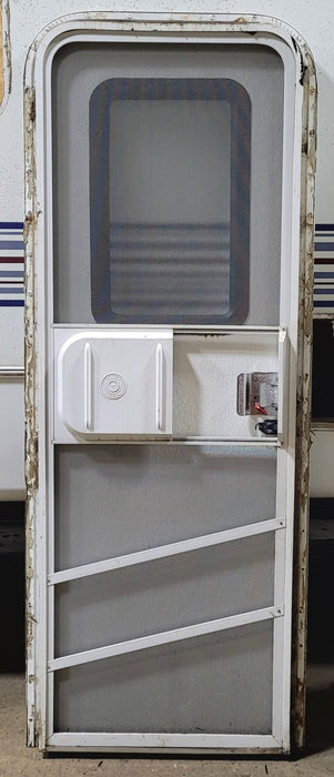 Used RV Radius Entry Door 25 5/8" W x 72" H