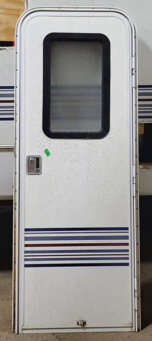 Used RV Radius Entry Door 25 5/8" W x 72" H